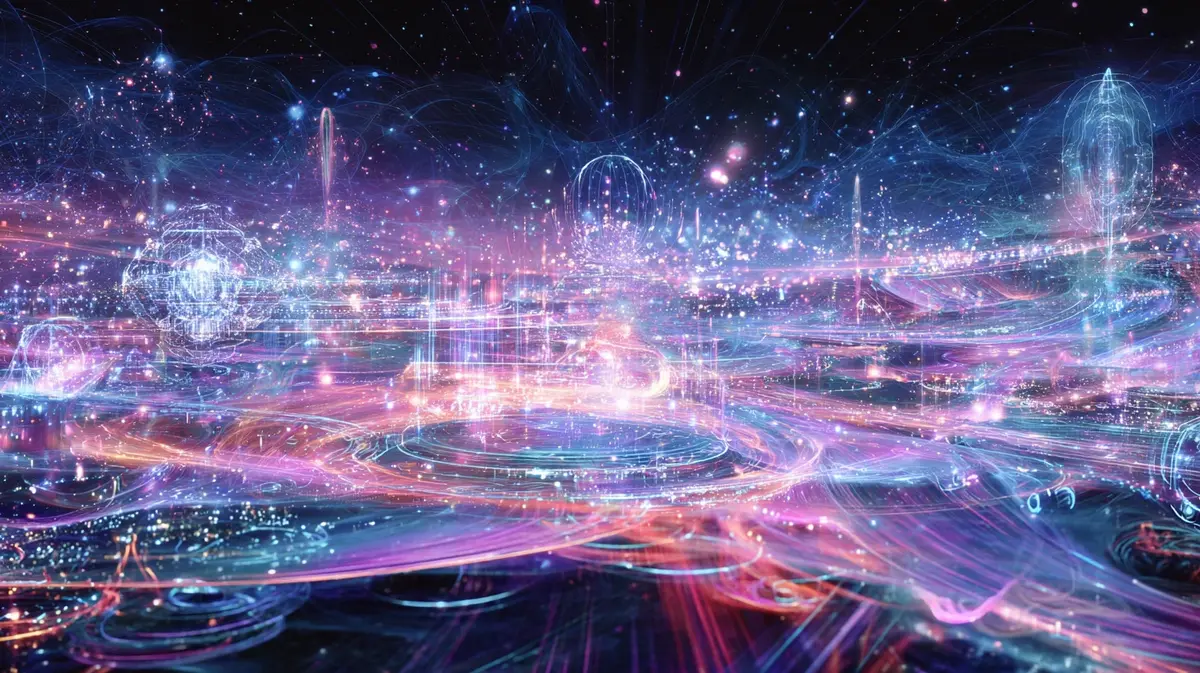 Промпт для Midjourney - Футуристический арт